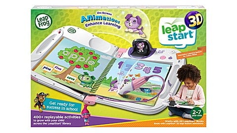 LeapStart® 3D Learning System Bundle (with Free 2 Books worth $45.80 + LeapFrog Backpack)