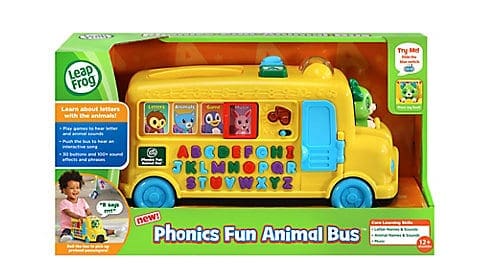 leapfrog fun and learn phonics bus