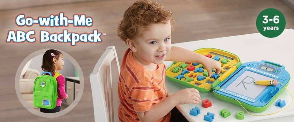 LeapFrog SG-Learning Toys-Go With Me ABC Backpack