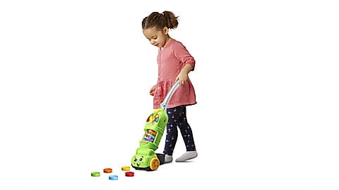 vacuum to pick up toys