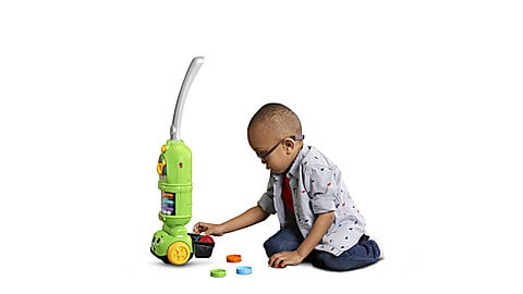 vacuum to pick up toys